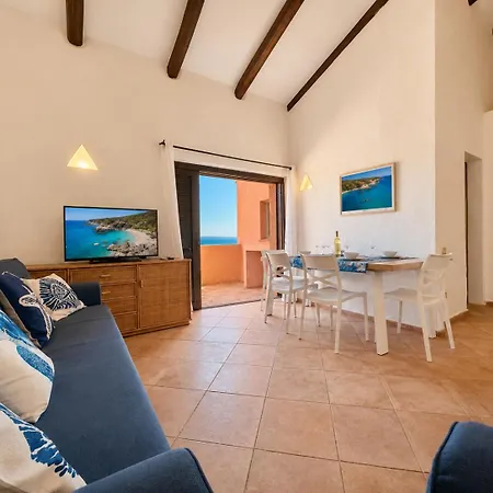 Appartement Alba Ruja Panoramic Sea View 4 With Pool Porto Cervo