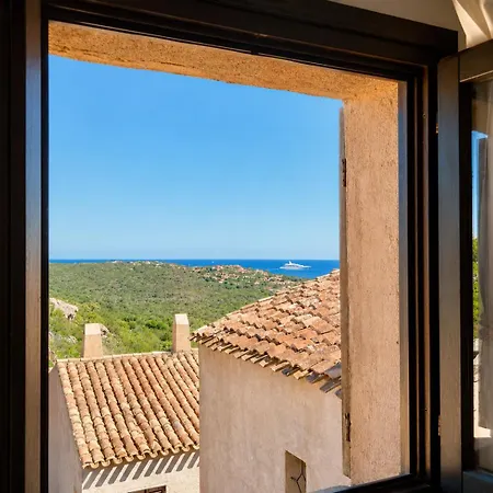 Apartmán Alba Ruja Panoramic Sea View 4 With Pool Porto Cervo